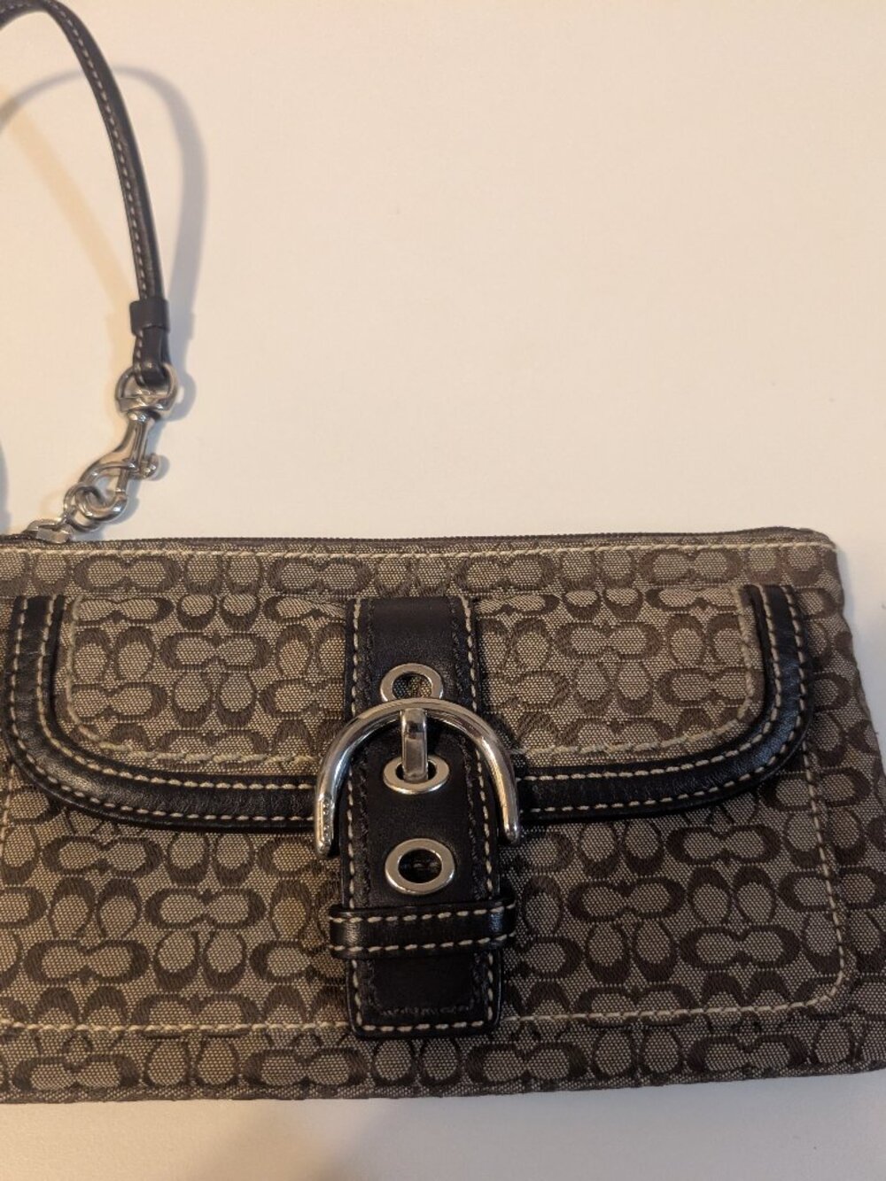 vintage Coach Wristlet